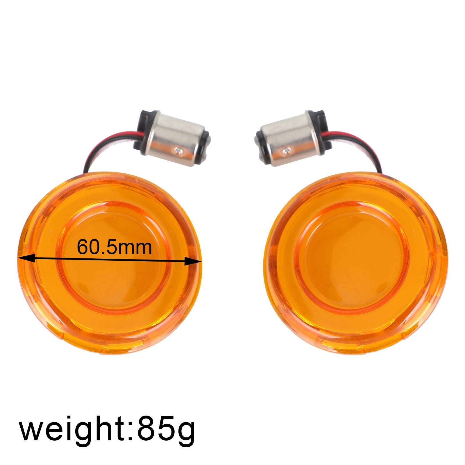 Touring Street Glide Electra Glide Yellow 1157 LED Brake Turn Signal Light