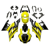 Amotopart Yamaha 2019-2021 YZF R3/YZF R25 Yellow&Black Style1 Fairing Kit