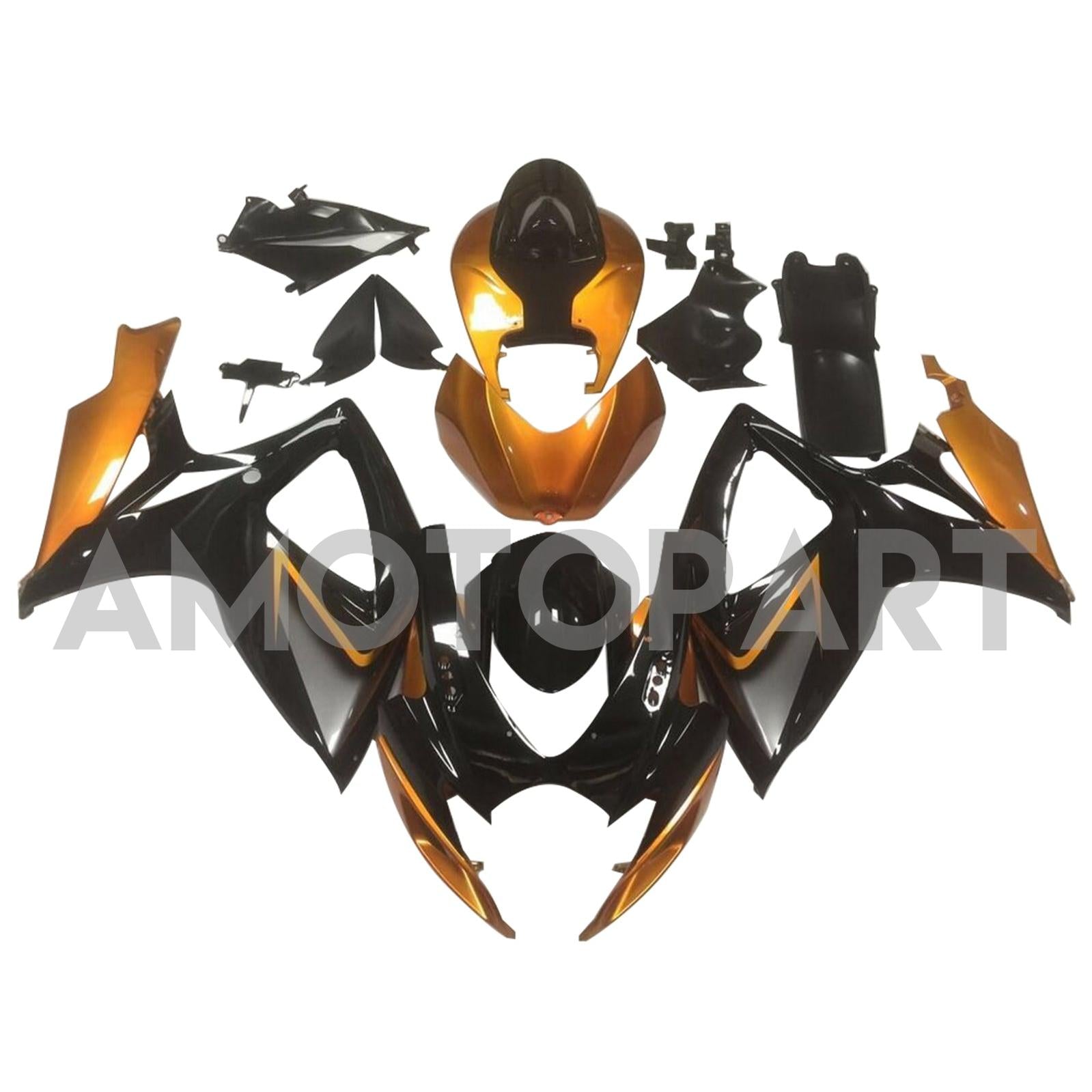 Amotopart 2006-2007 Suzuki GSXR600 750 Collection de kit de carénage