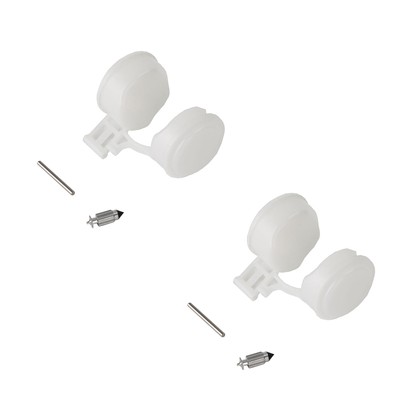 2x forgasserreparasjonssett Float Set Fit for Honda CBR600 CBR750 CBR1000 CB1000 Generisk