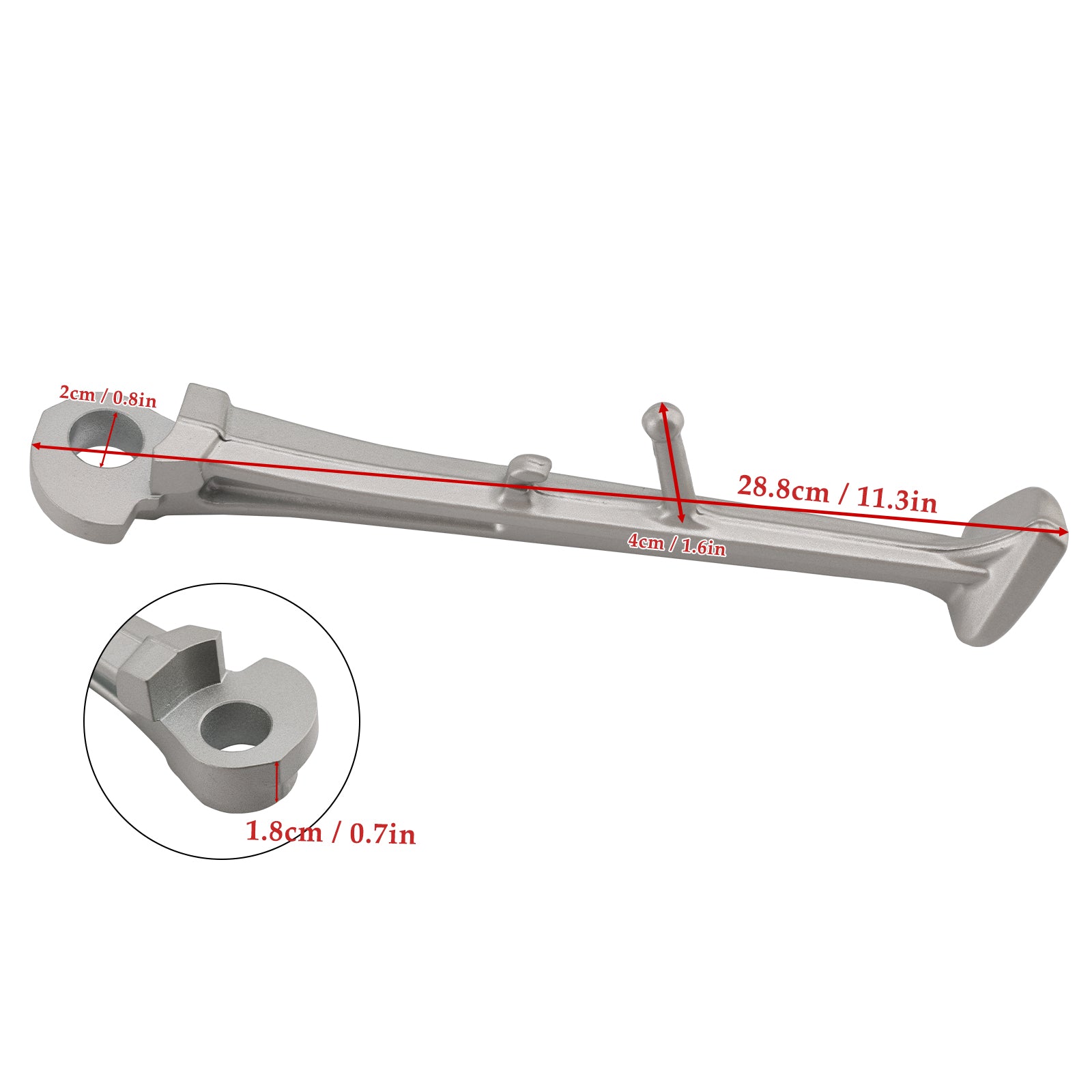 15-25 Yamaha YZF R1 Adjustable Foot Side Stand Kickstand 2CR-27311-00