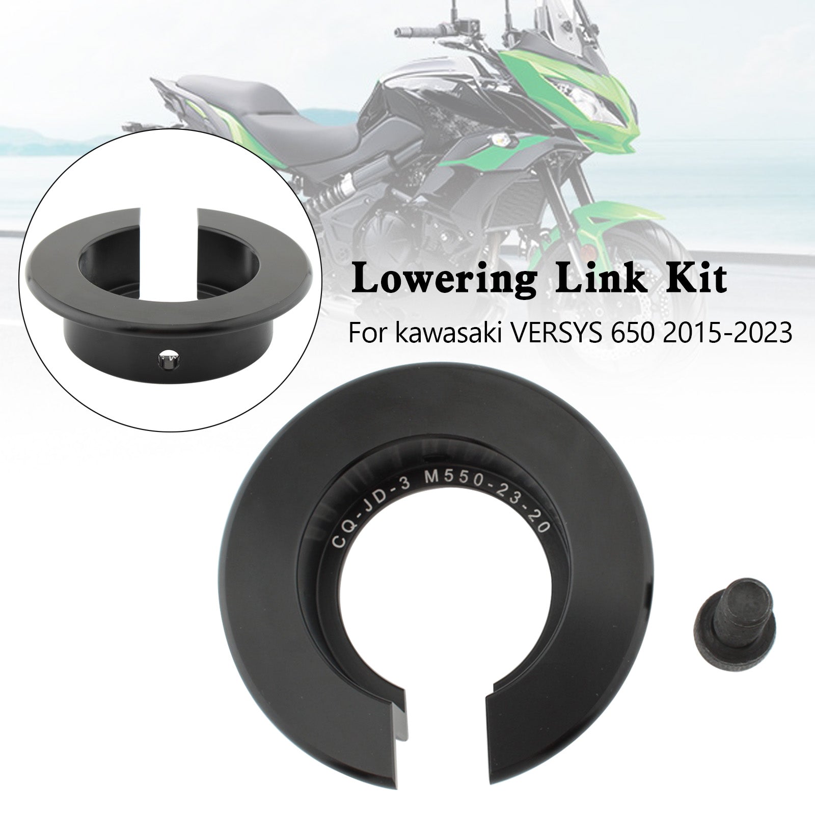 Adjustable Lowering Link Kit For kawasaki VERSYS 650 2015-2023