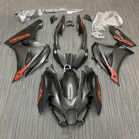 Amotopart 2017-2024 K17 GSXR1000 Suzuki Matte Black&Red Logo Fairing Kit