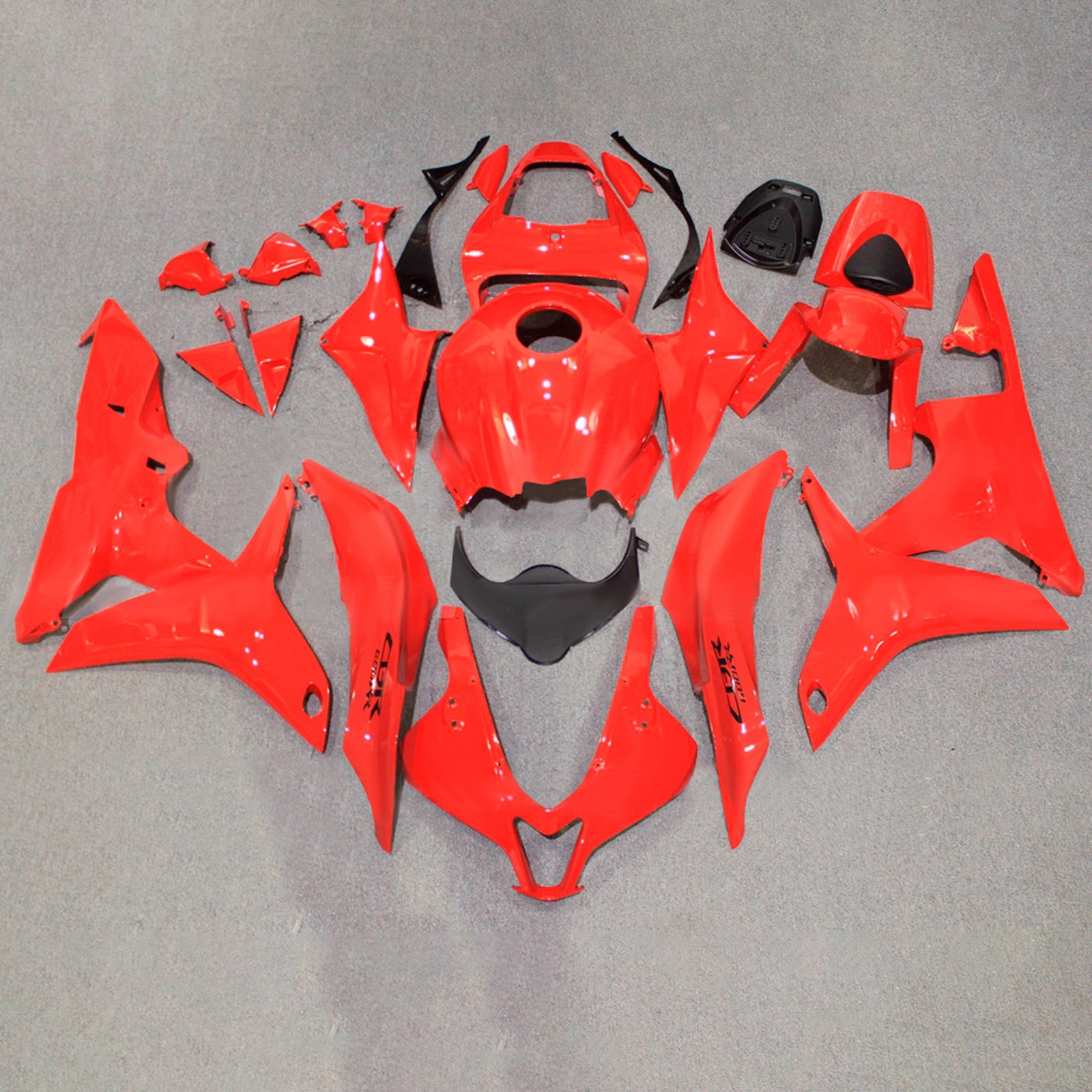 Amotopart 2007-2008 Honda CBR600RR Red Fairing Kit
