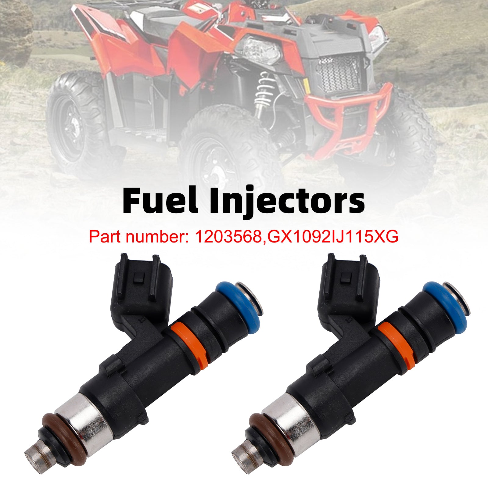 Polaris Sportsman Scrambler 850 1000 2PC Einspritzdüsen 1203568