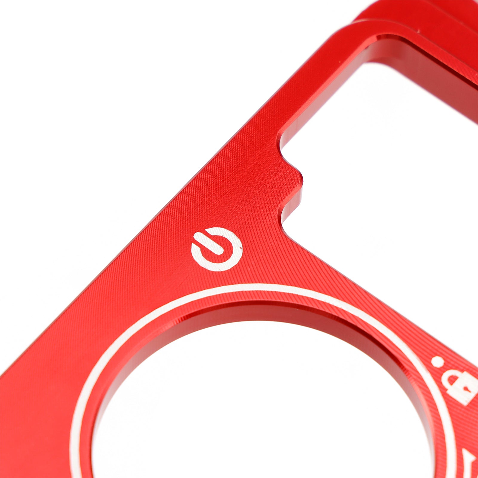 2018-2023 Honda NSS 350 Forza 350 300 Aluminum Key Cylinder Cover Red