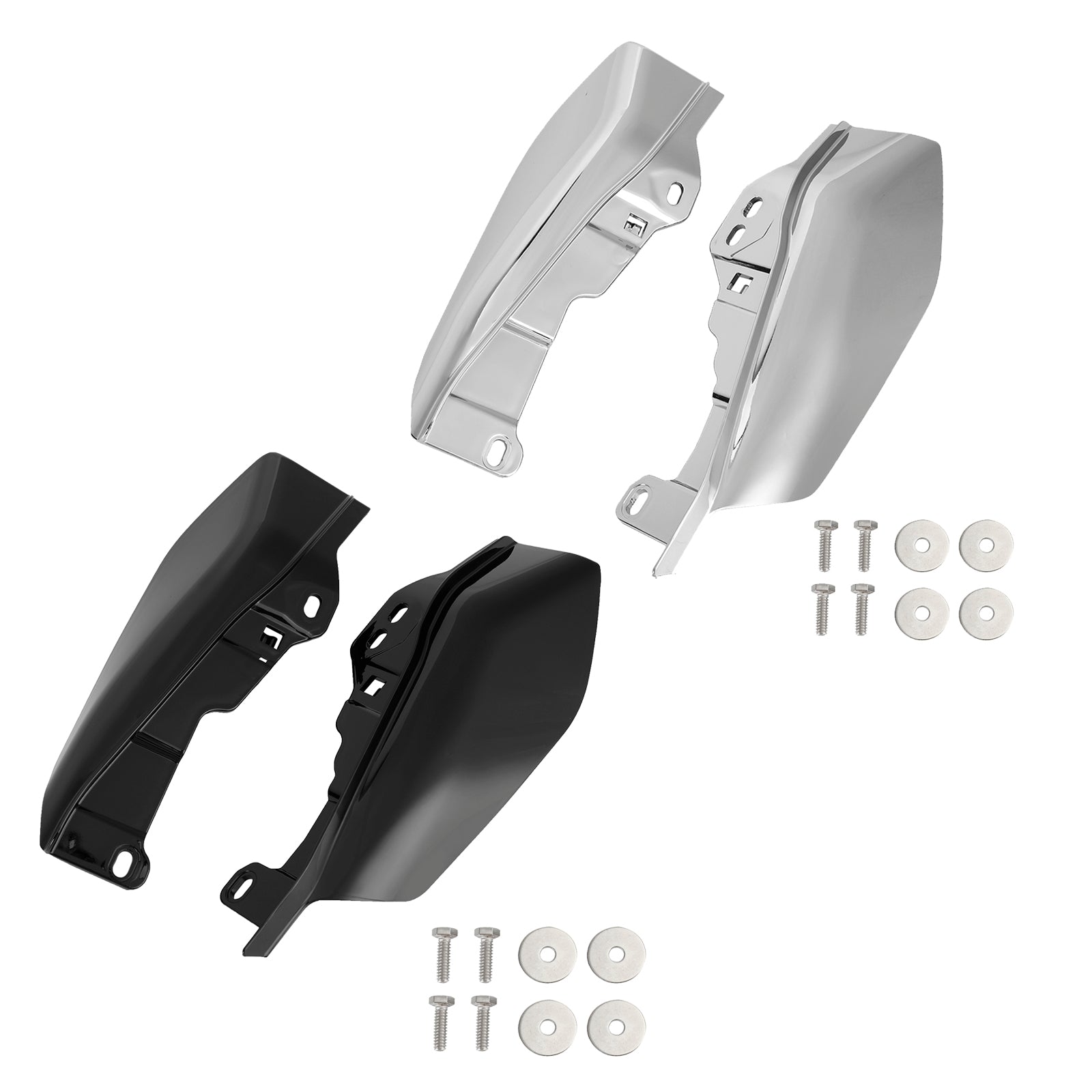 17-20 Street Glide Road King Road Glide Mid-Frame Air Heat Deflector