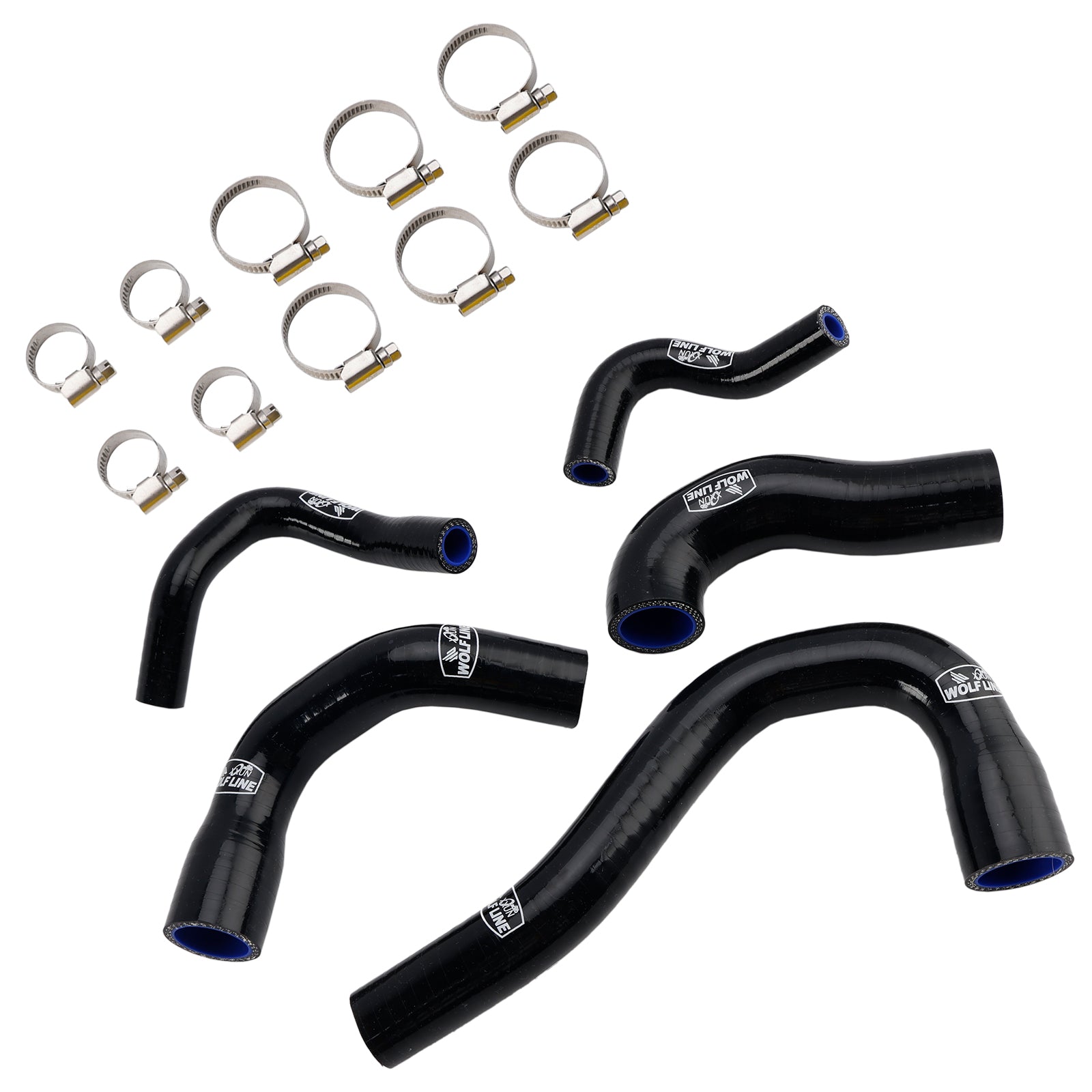 All Years Yamaha MT-09 XSR900 Tracer 9/GT Silicone Radiator coolant Hose