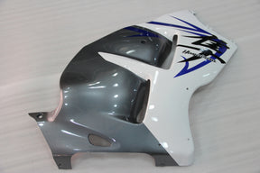 Amotopart 2008-2020 Suzuki Hayabusa GSX1300R White&Grey Fairing Kit