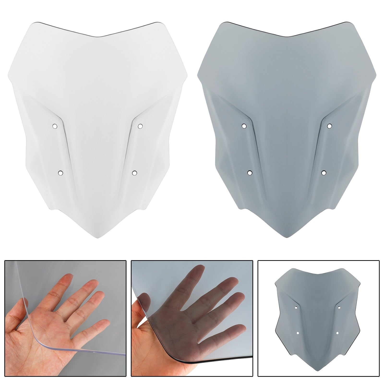 BMW S1000XR 15-19 ABS Motorcycle Windshield WindScreen