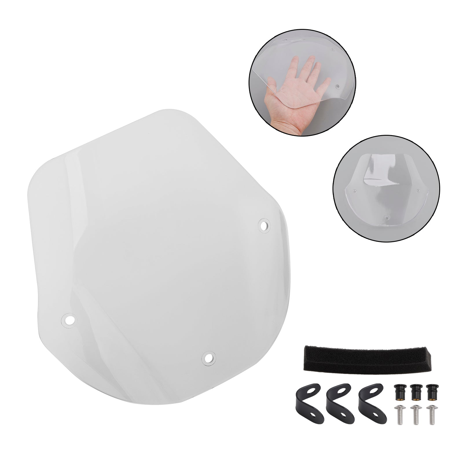 Suzuki GSX-8S 2023-2024 Windshield WindScreen + Bracket