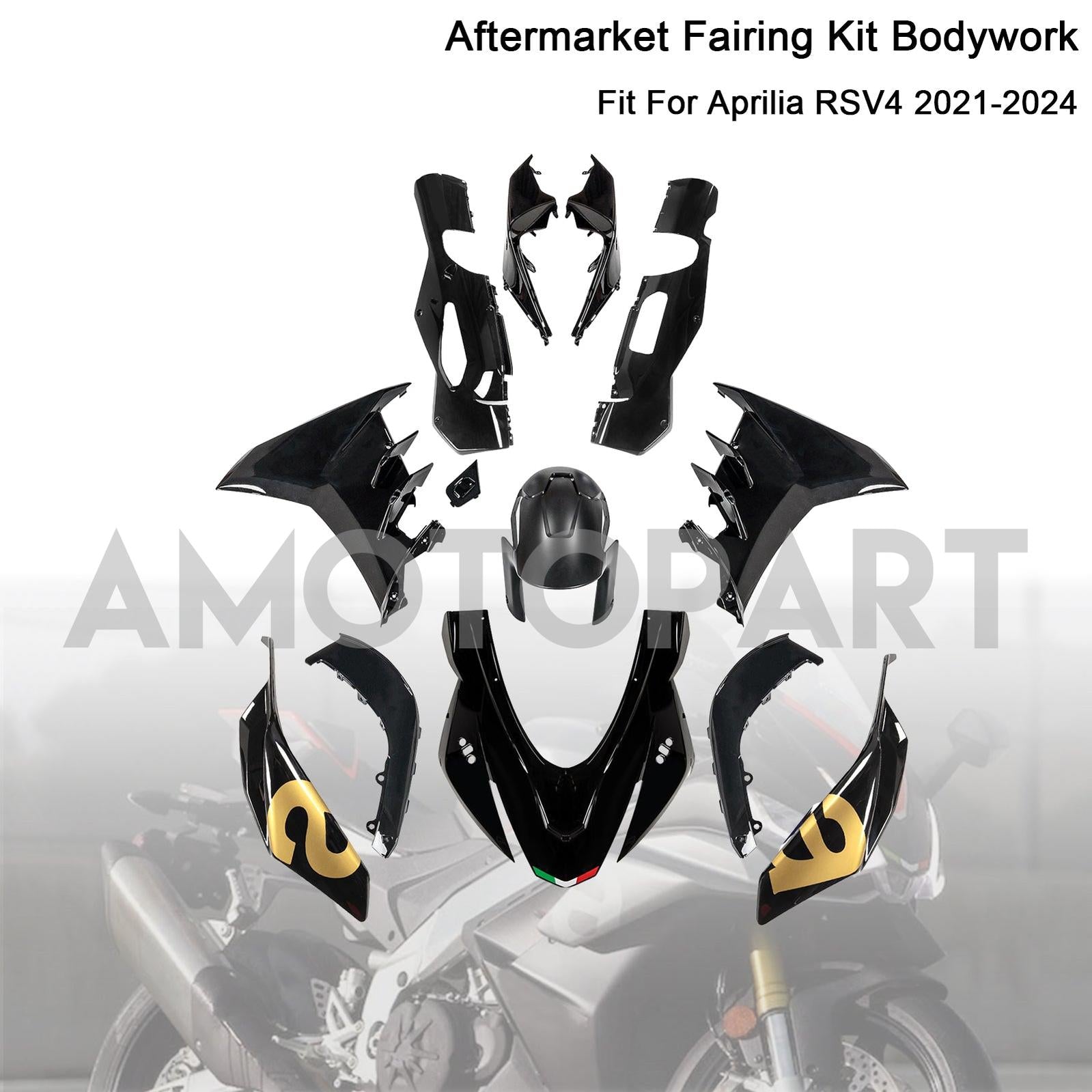 Amotopart 2021-2024 Aprilia RSV4 Fairing Kit