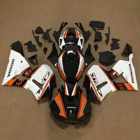 Amotopart 2013-2023 F5 CBR600RR Honda White&Orange Fairing Kit