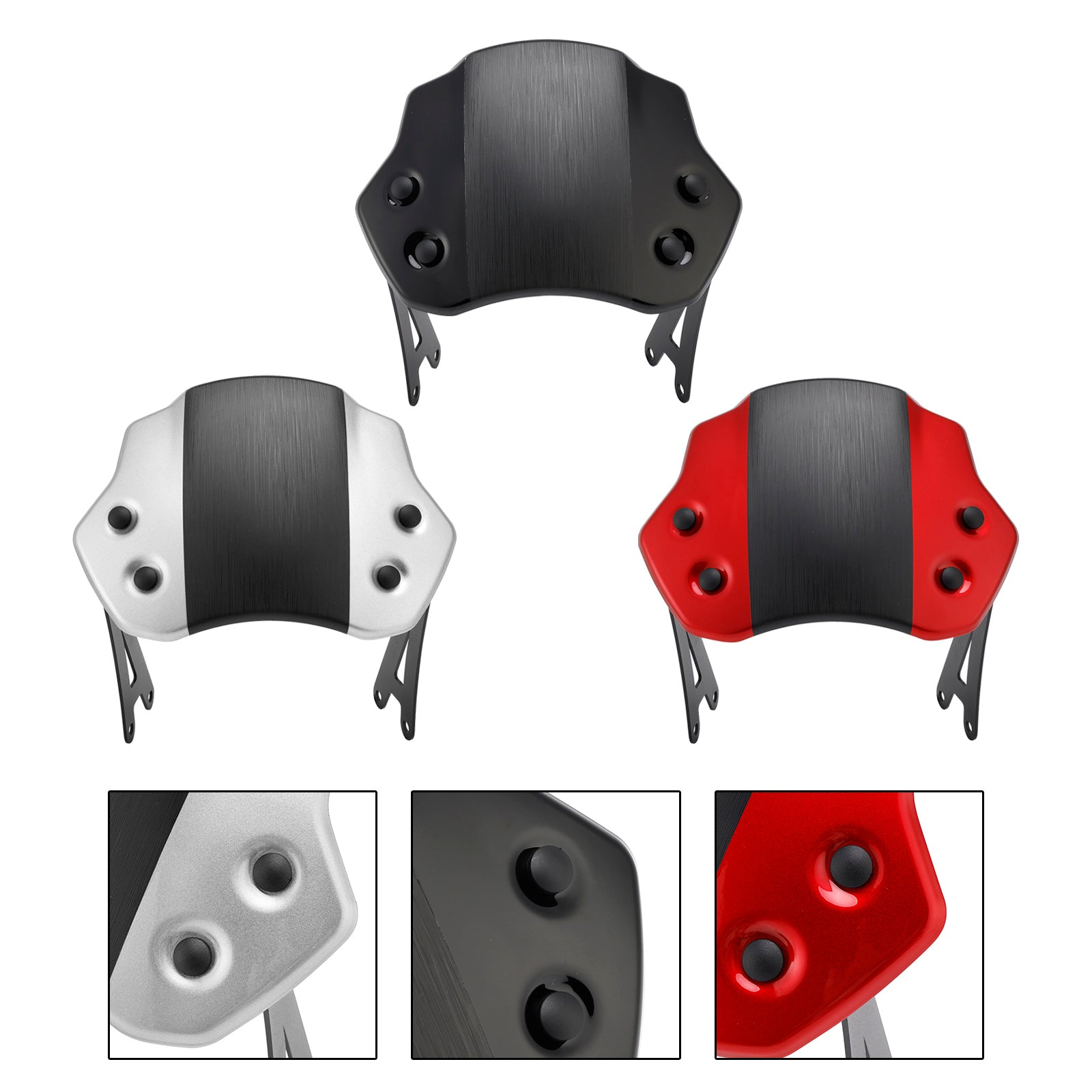 2024-2025 Scrambler 400 X Motorcycle Windshield WindScreen