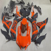 Amotopart 2020-2024 Yamaha YZF R1 Orange&Grey Fairing Kit