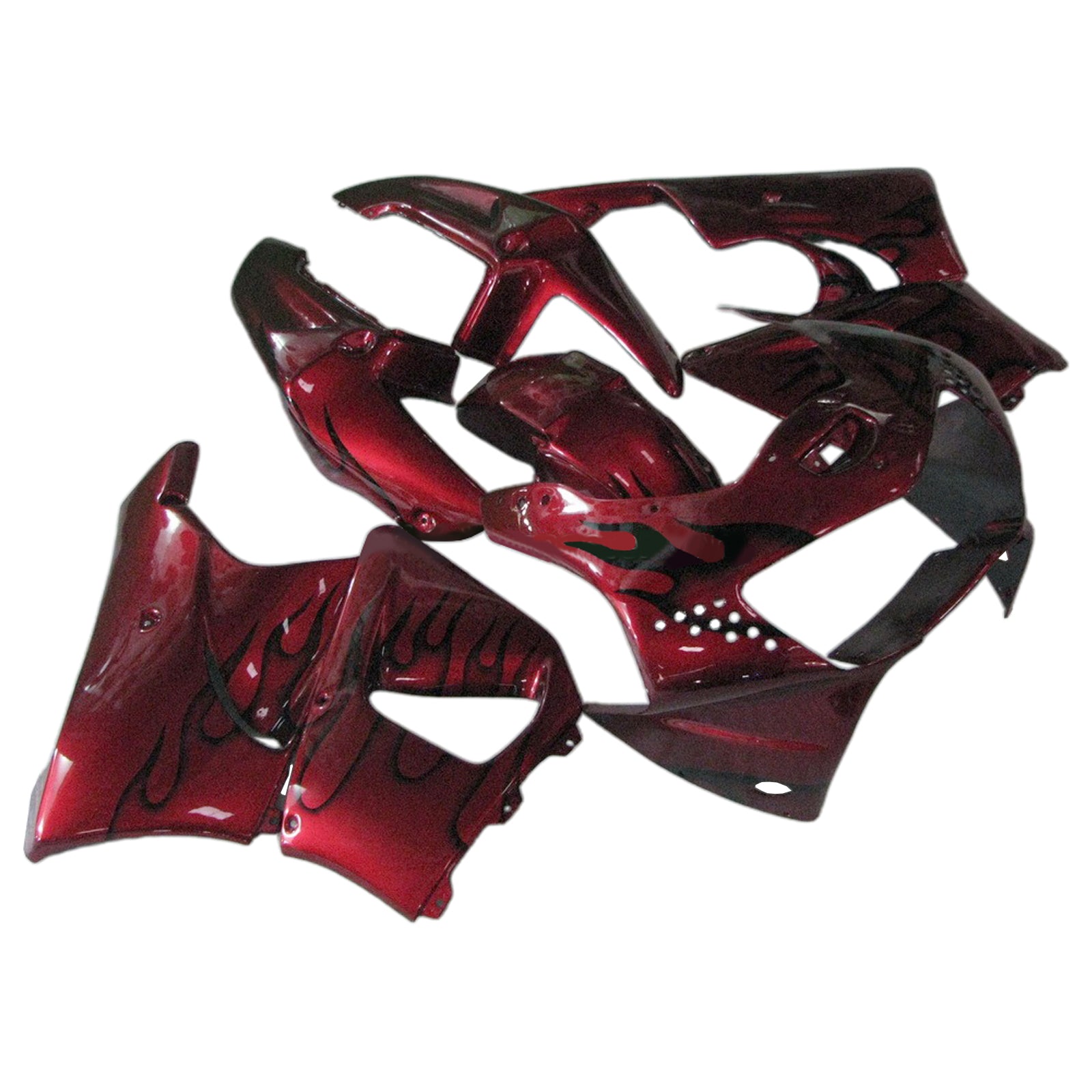 Amotopart 1998-1999 Honda CBR900RR 919 Kit de carénage rouge