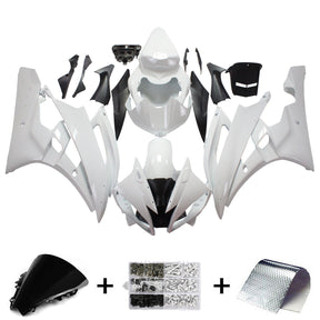 Kit carena bianca Amotopart 2006-2007 YZF 600 R6 Yamaha