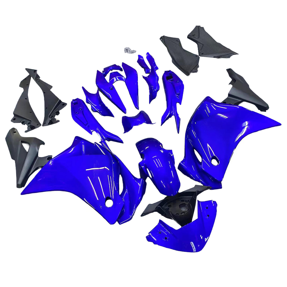Amotopart 2011–2015 Honda CBR250R Blaues Verkleidungsset