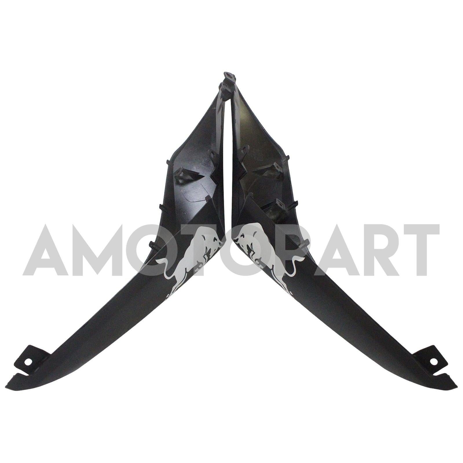 Amotopart Yamaha 2014-2018 YZF-R3 2015-2017 R25 Black Fairing Kit