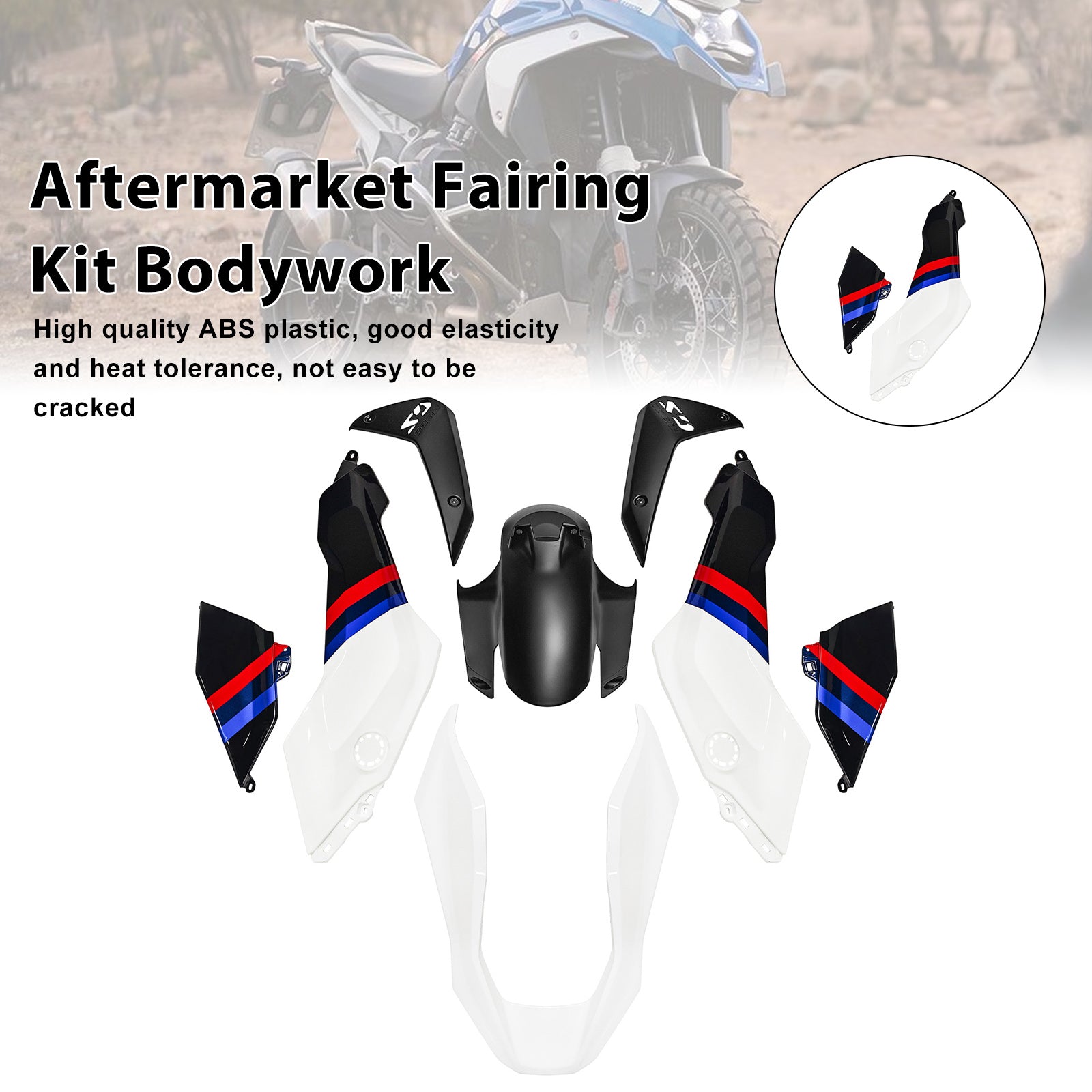 Amotopart 2024-2025 BMW R1300GS Collection Fairing Kit