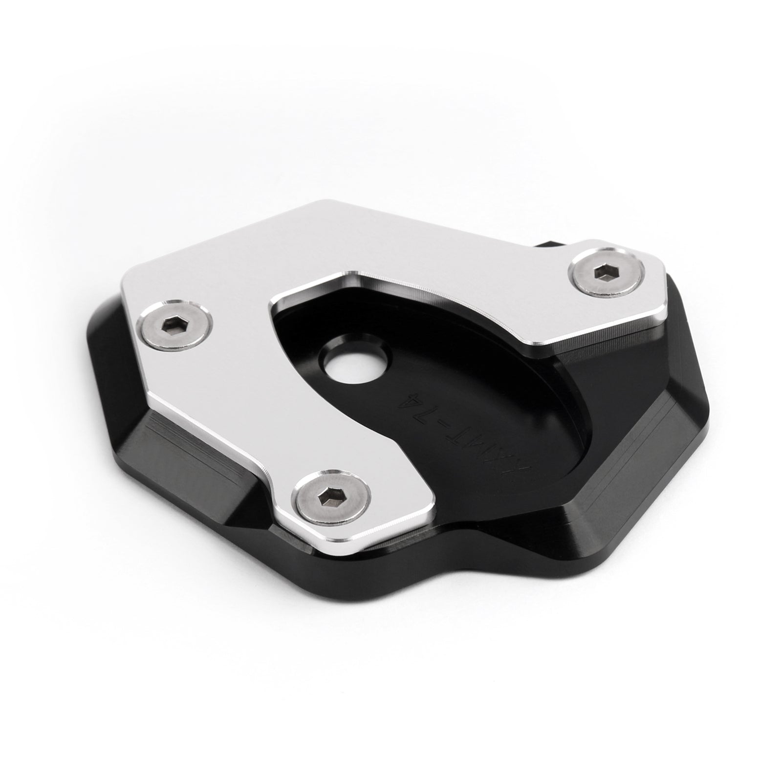 2017-2018 Kawasaki Z650 Z900 Motorcycle Kickstand Side Stand Foot Pad Black