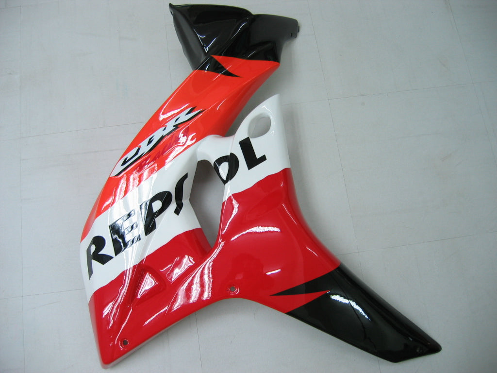 Amotopart 2007-2008 Honda CBR600RR Red&Orange Repjol Fairing Kit