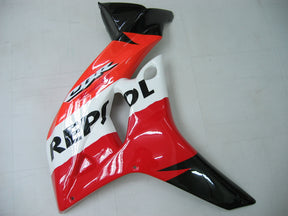 Amotopart 2007–2008 Honda CBR600RR Red&amp;Orange Repjol Verkleidungsset