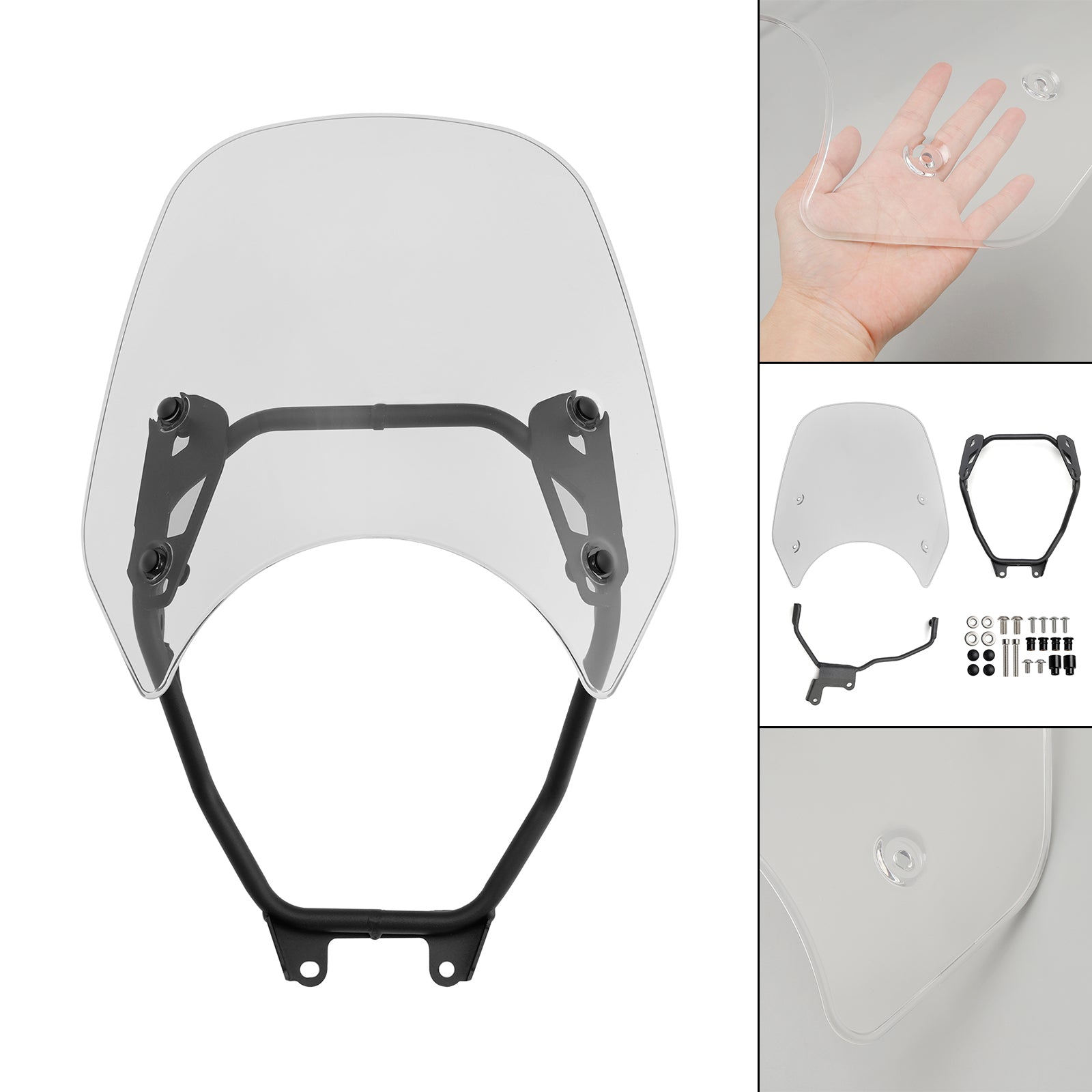 2023-2024 Honda GB350 GB350S ABS Motorcykel vindrutan vindruta