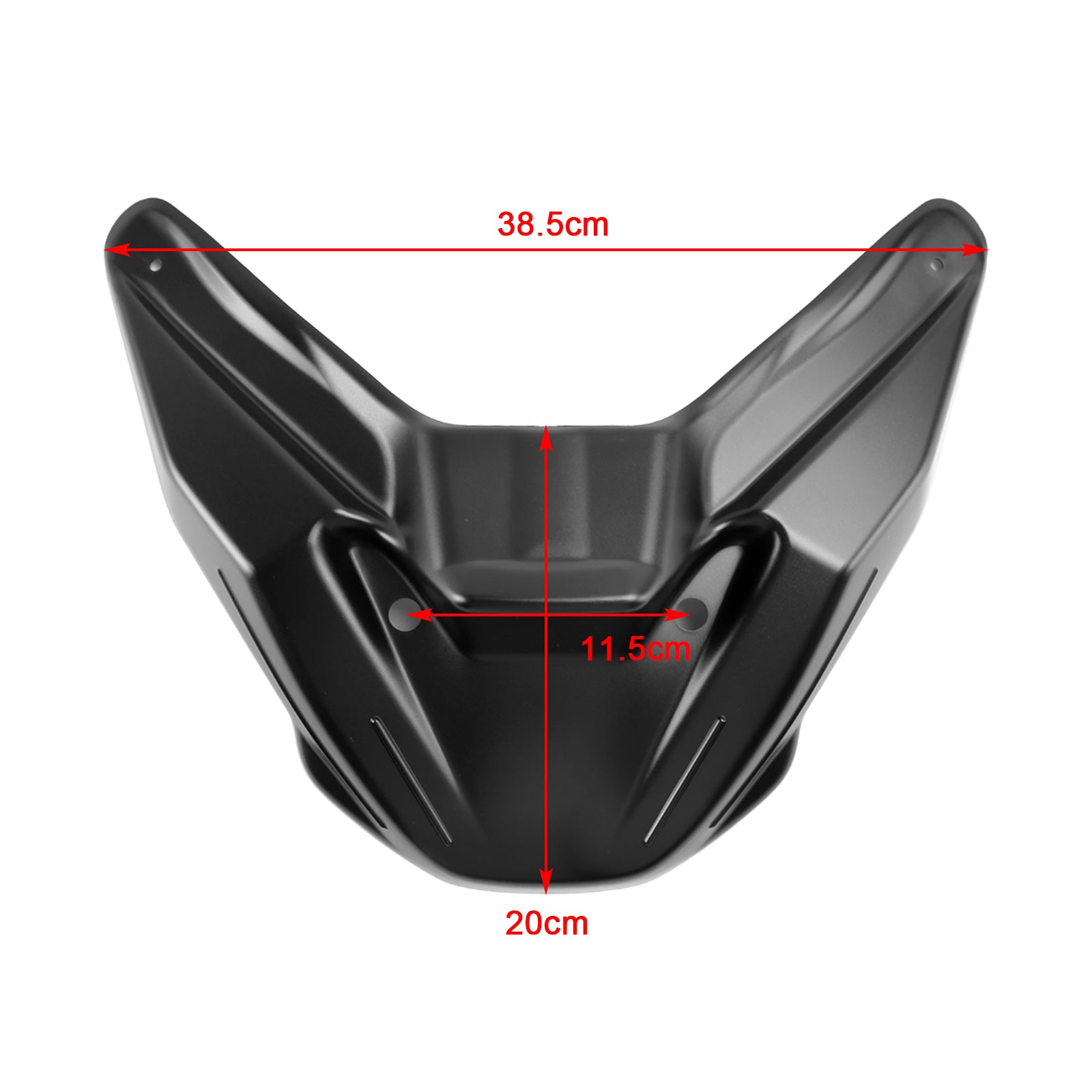 23-24 Honda XL750 Transalp Alerones de cubierta de extensión de nariz de pico de guardabarros delantero