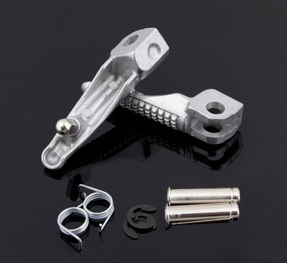 04-12 Kawasaki ZX6R 03-12 ZX10R Front Bracket Footrest Footpeg Left Right
