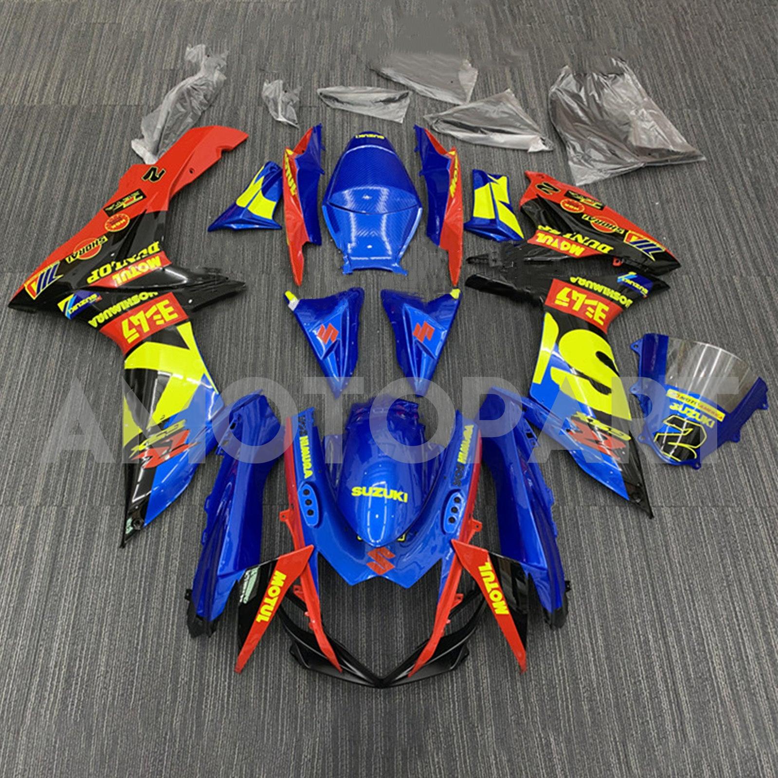 Amotopart 2011-2025 Suzuki GSXR 600/750 Fairing Kit Collection One