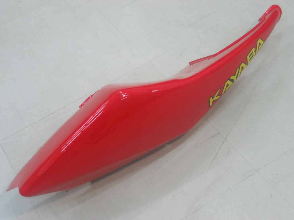 Amotopart 2005–2006 Suzuki GSXR1000 K5 weiß-rotes Lucky Strike-Verkleidungsset