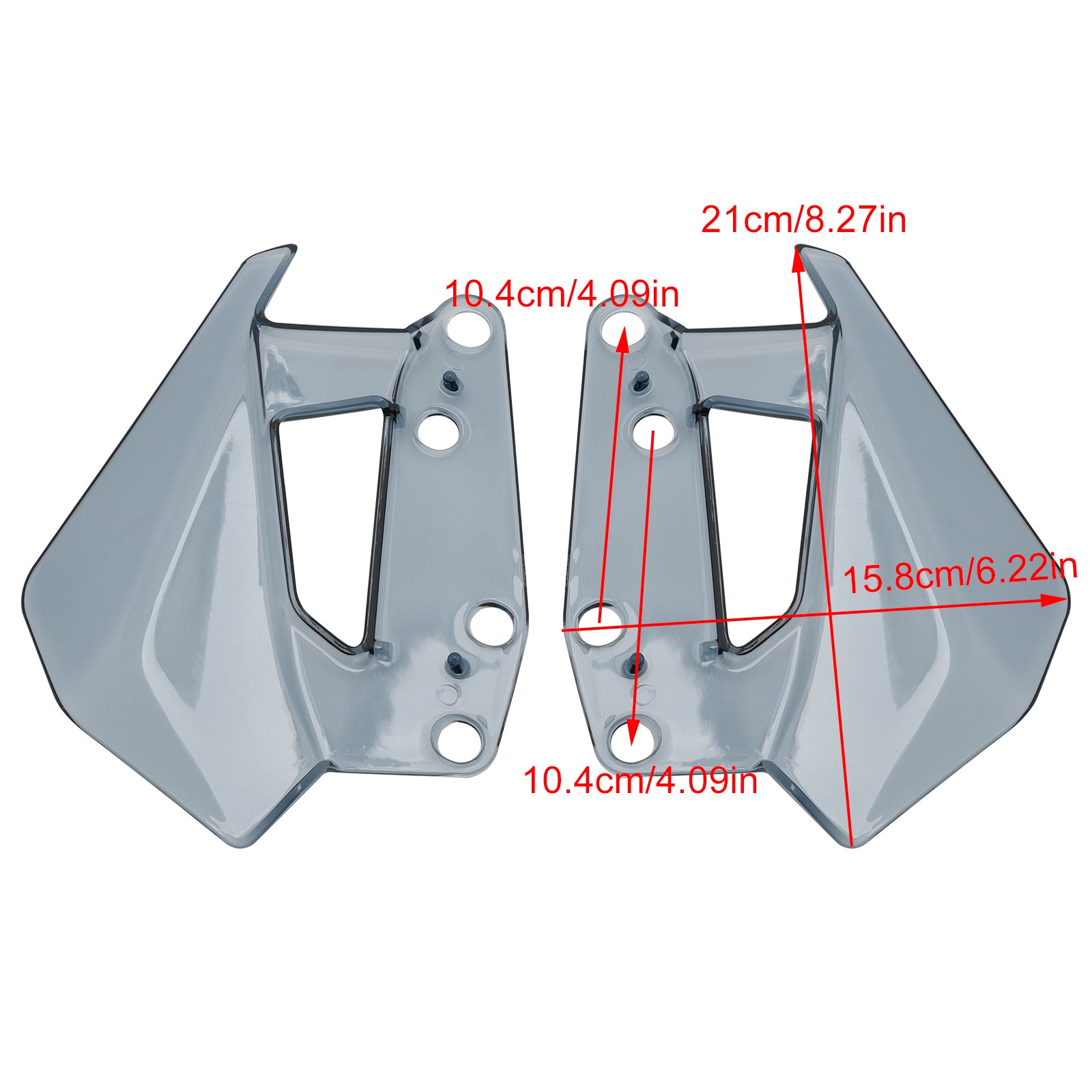 2024 BMW R1300GS Windshield Plate Side Panels