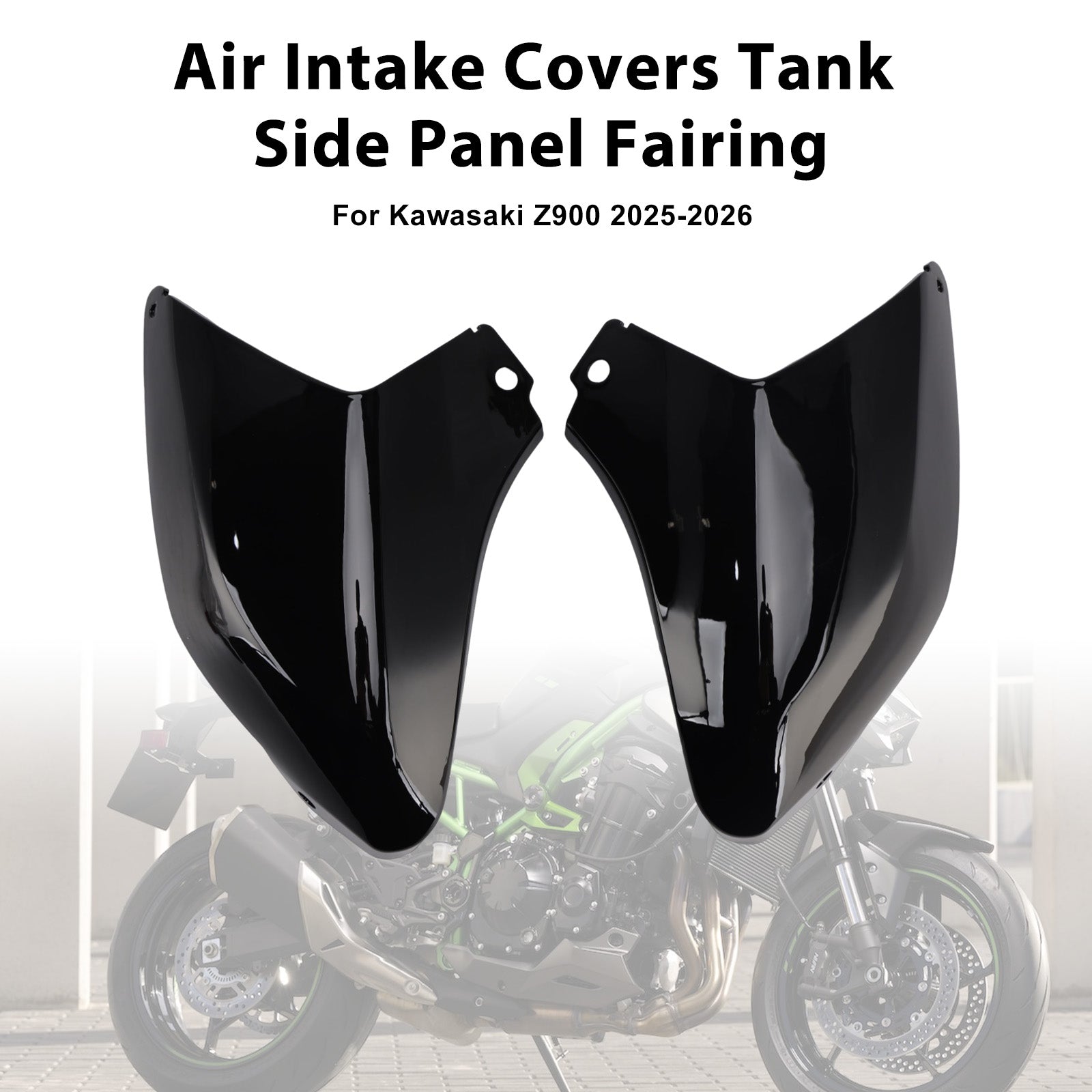2025-2026 Kawasaki Z900 Air Intake Covers Tank Side Panel Fairing