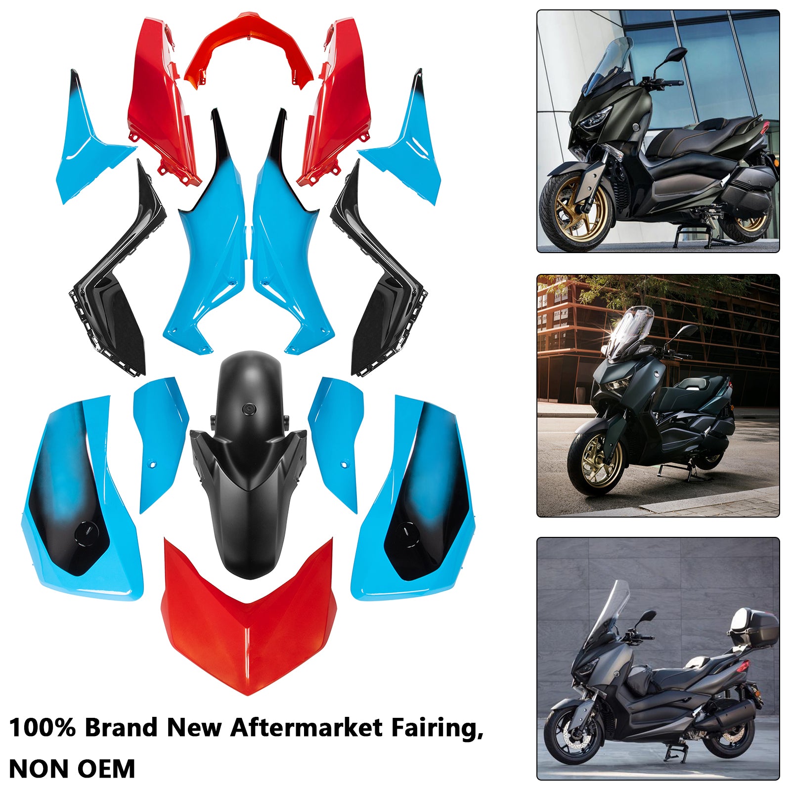 Amotopart 2023-2024 Yamaha X MAX 300 Fairing Kit