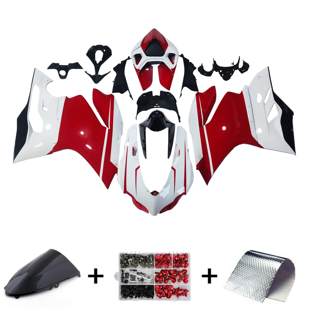 Amotopart 2012-2015 Ducati 1199 witrode kuipset