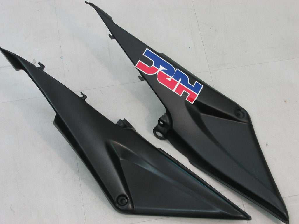 Amotopart Kit de carénage Honda CBR600RR Style1 noir et blanc 2005-2006