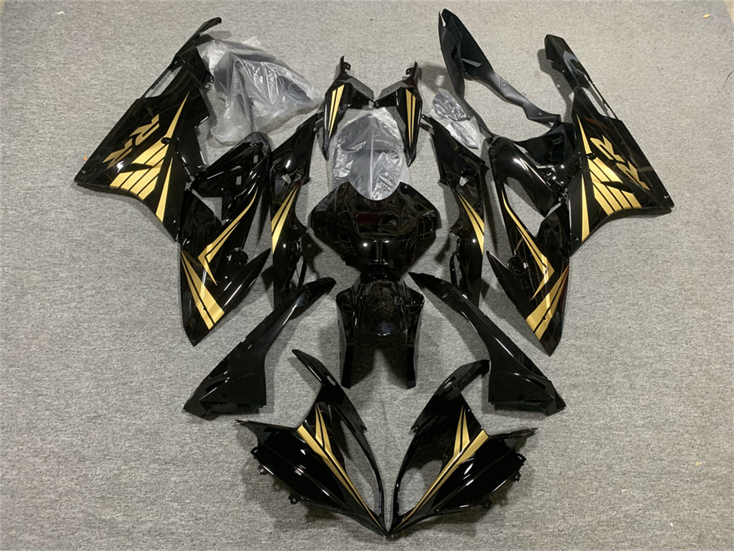 Amotopart BMW S1000RR 2015-2016 Black&Gold Fairing Kit