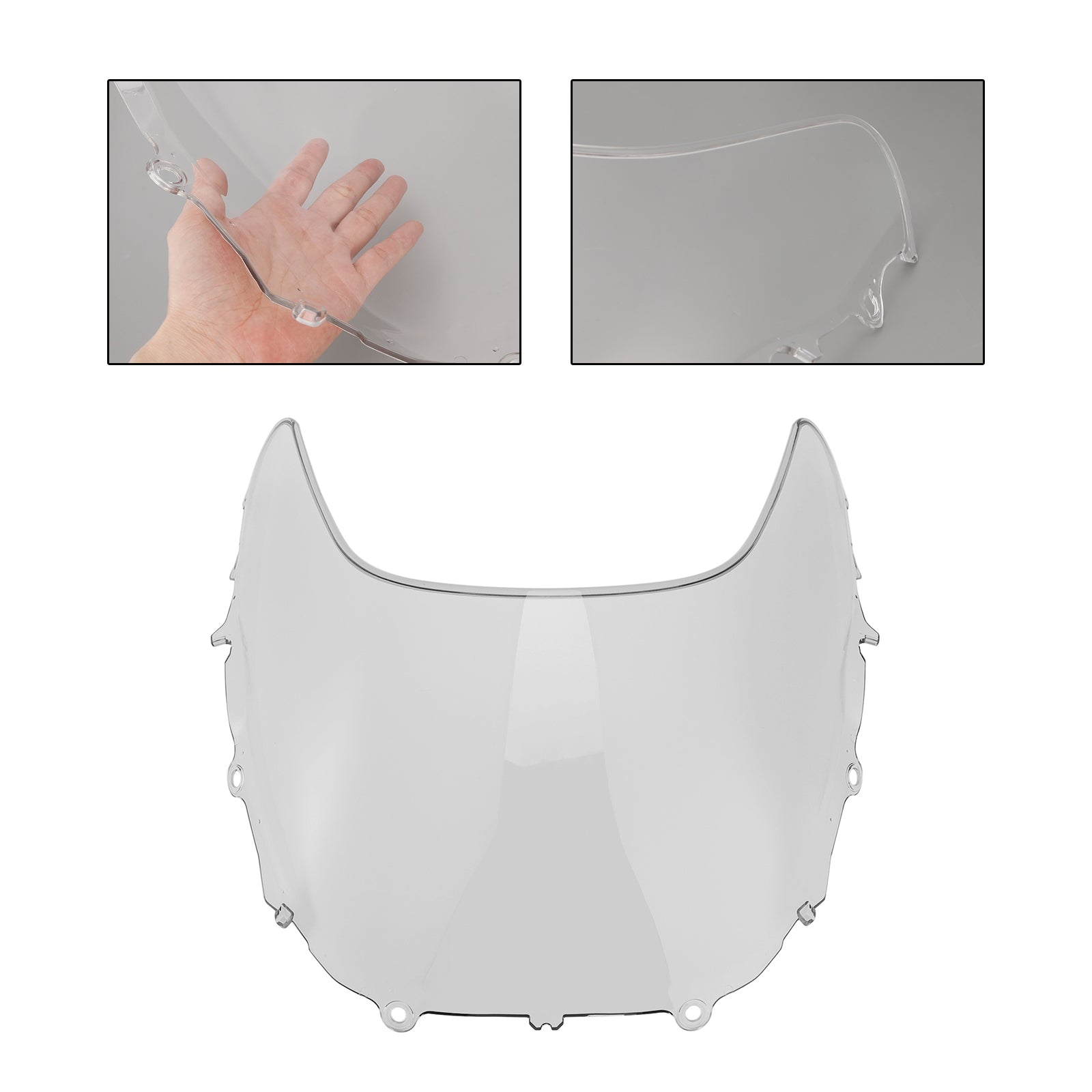 2024-2025 YAMAHA XSR900 GP vindrutan vindruta + fäste