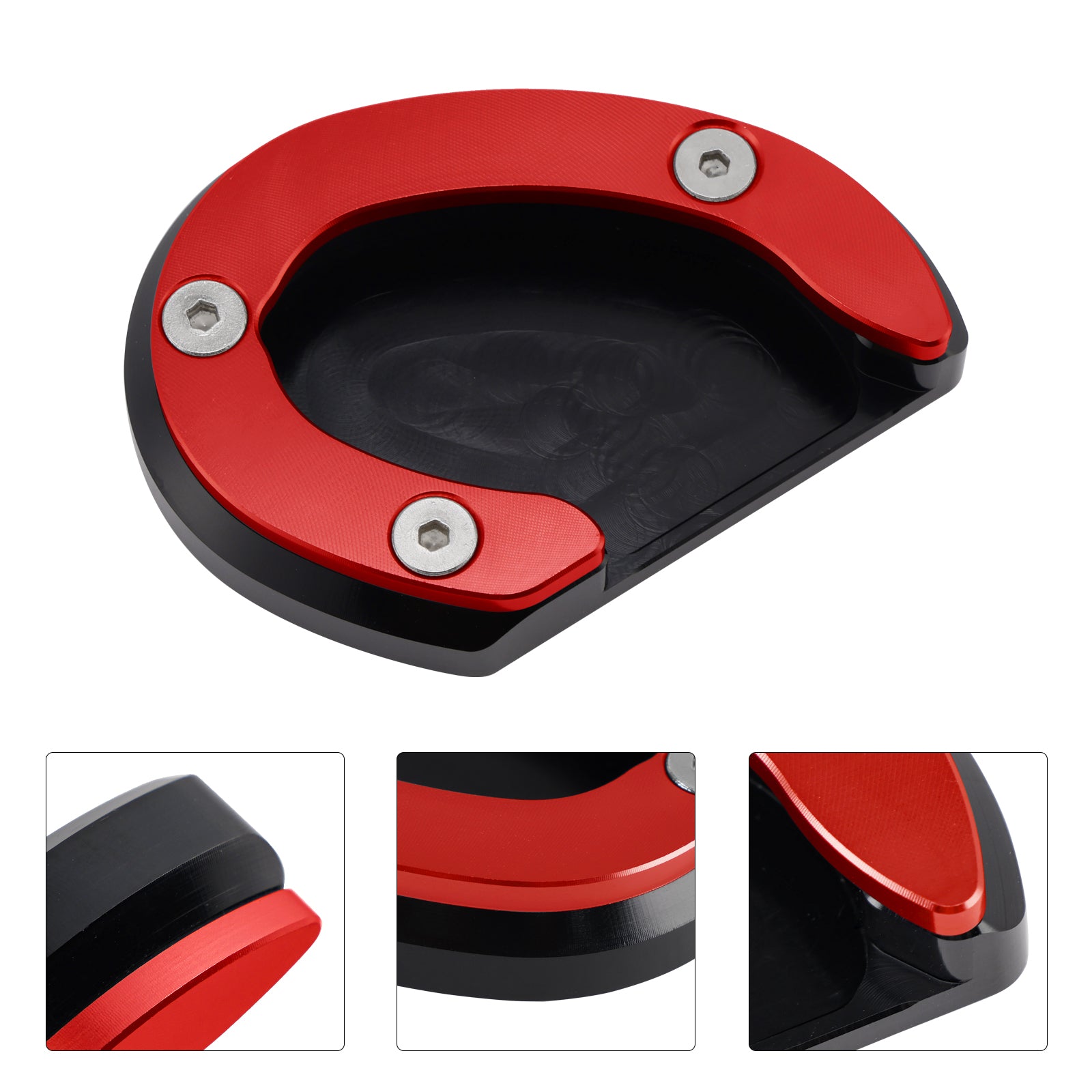 2018-2020 Bonneville Bobber T100 T120 Kickstand Enlarge Plate Pad