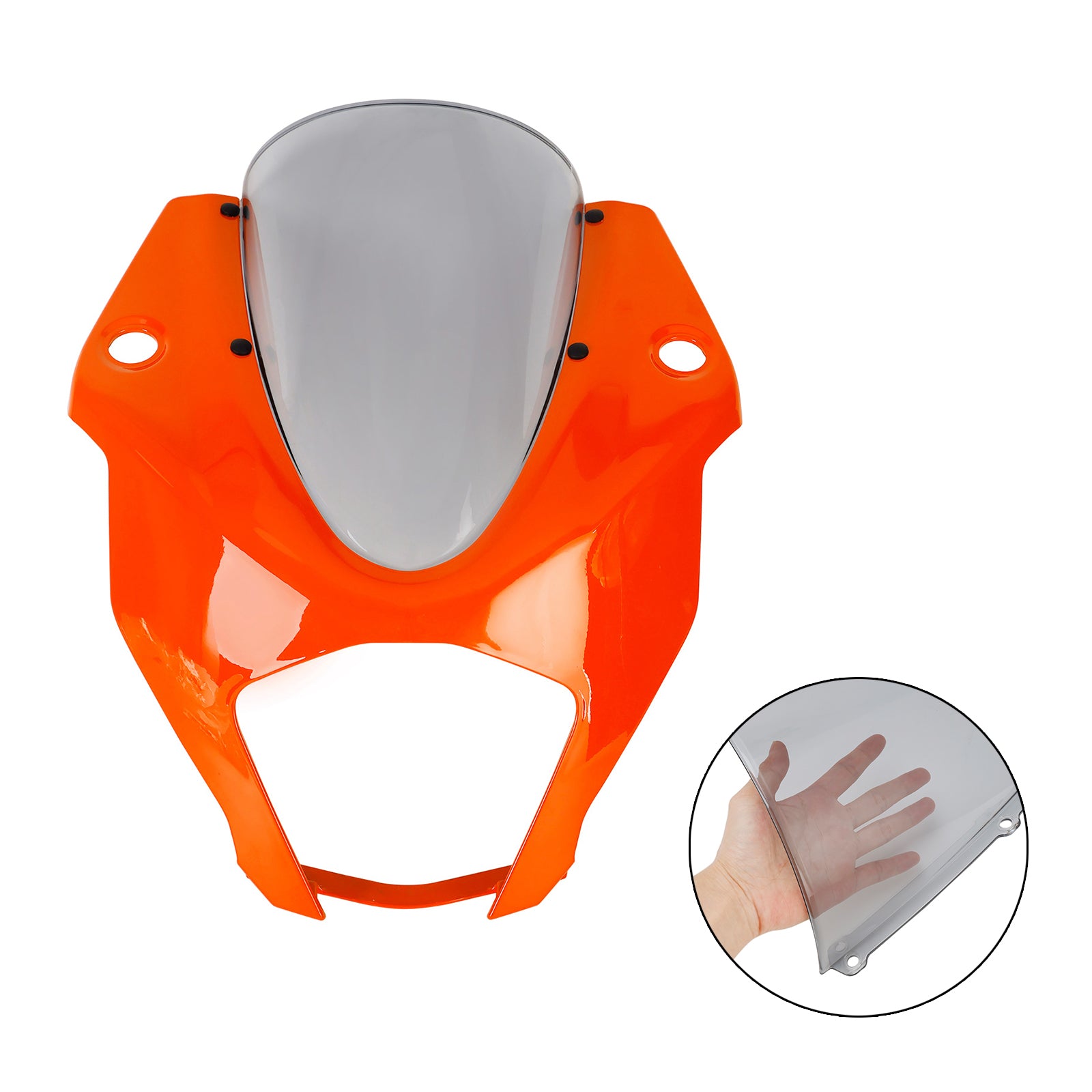 Windshield WindScreen Headlight Fairing Cover fit for RC390 2022-2023