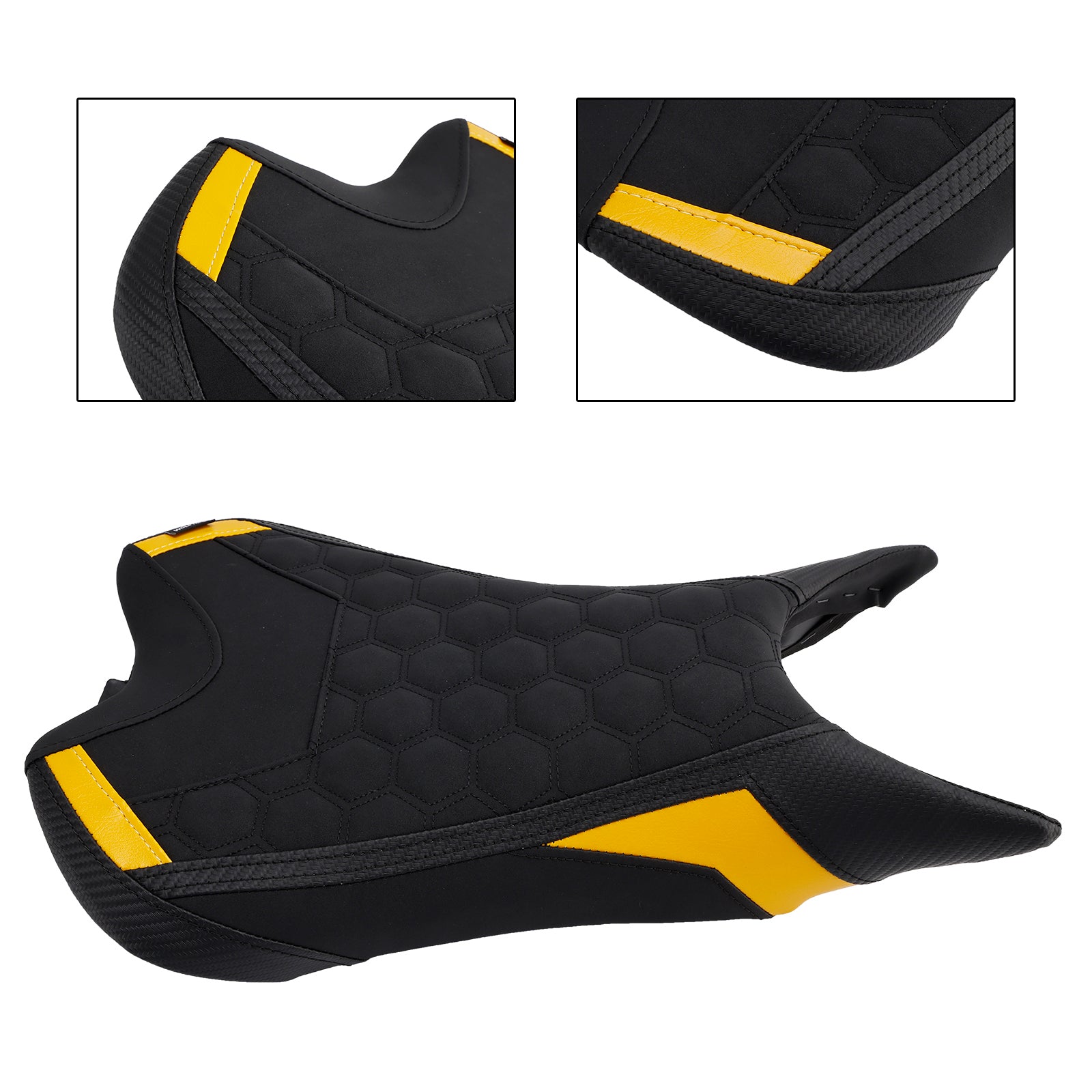 23-25 Street Triple 765R/Rs Black Front Raider Seat Driver Cushion Pu Fit Red