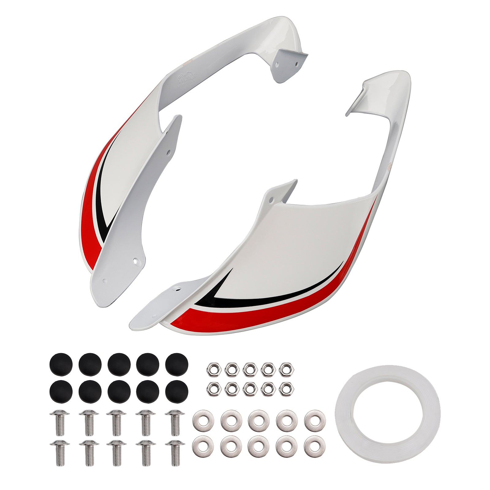 2021-2024 Yamaha YZF R1 R1M Voorzijde Winglets Vleugels Spoiler Kuip