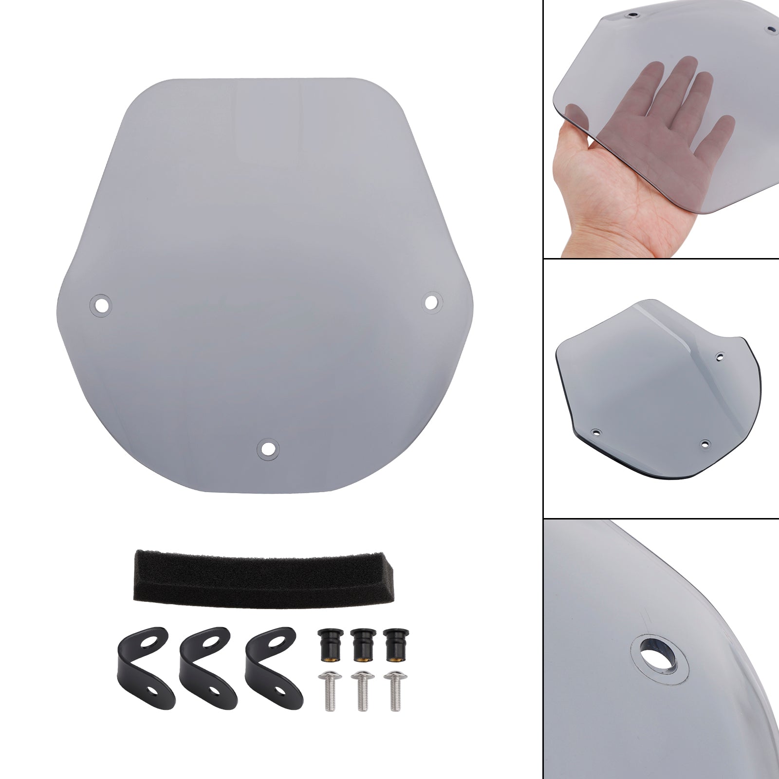 Suzuki GSX-8S 2023-2024 Windshield WindScreen + Bracket