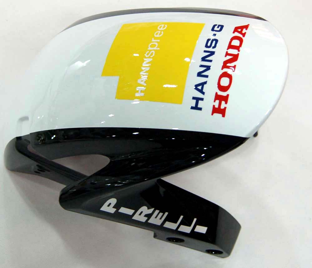 Amotopart 2009–2012 Honda CBR600RR Grün-Weiß Style2 Verkleidungsset