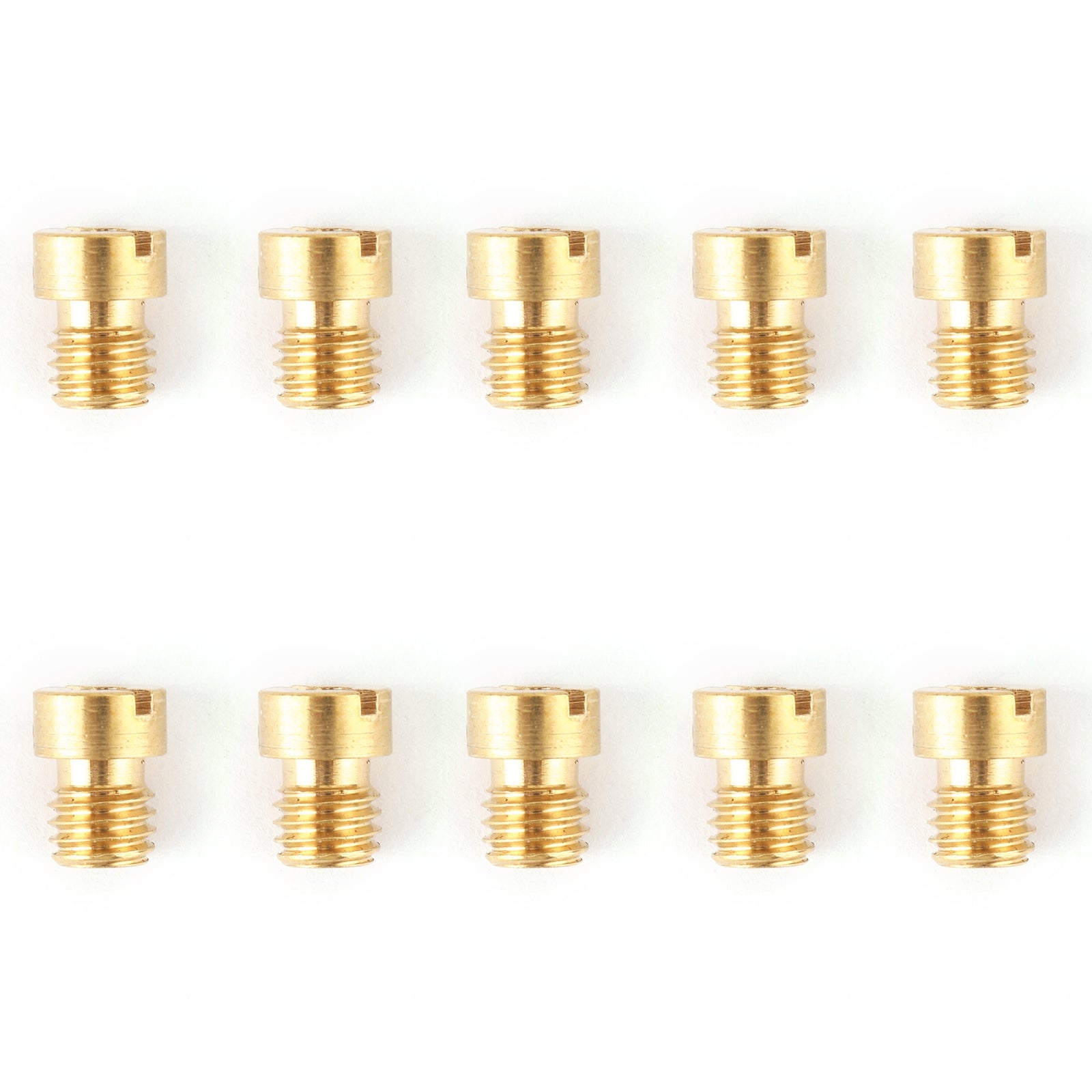 10PCS 5MM Carburettor Main Jets Nozzle Set For Dellorto Carburetor 75-98 Carb