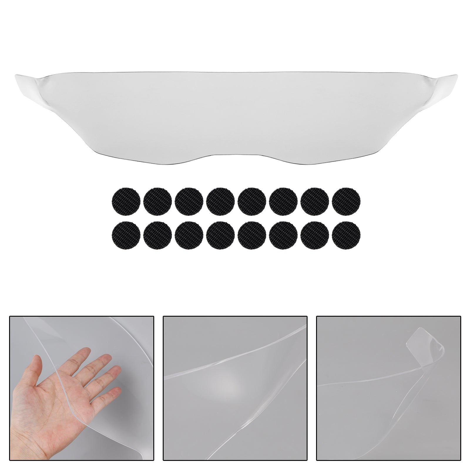 24+ Touring Cvo 117 121 Front Lamp Lens Headlight Lens Protection Smoke