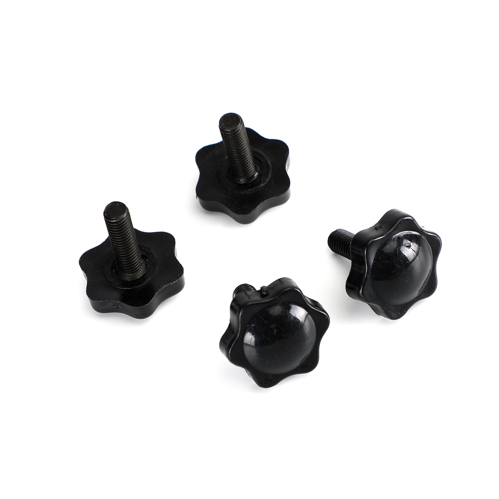 96-19 Harley Glide King Touring Saddlebag Lever Lock Bolts & Nuts Set Black