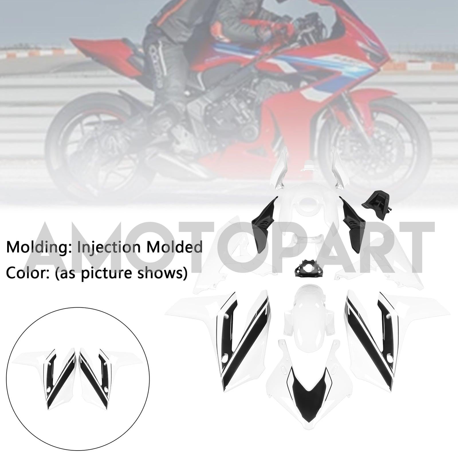 Amotopart 2024-2025 Honda CBR650R Fairing Kit