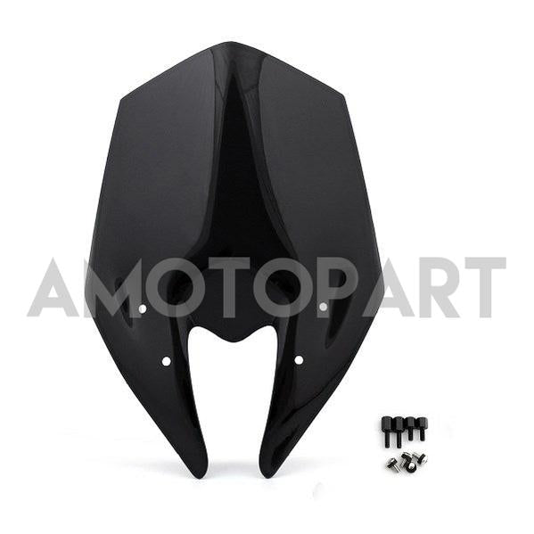 Amotopart 2013-2018 Kawasaki Z800 White Black Fairing Kit